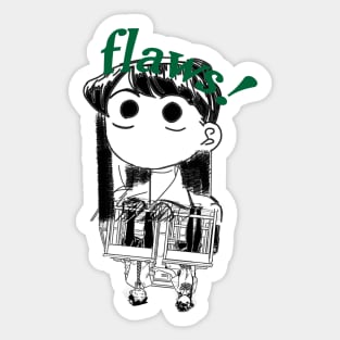 Komi Can't Communicate ''100 FRIENDS'' V2 Sticker